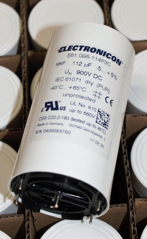 Electronicon E61.G95-114P3C 30 uf 1100 V dc - Image 3